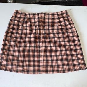 striped skirt